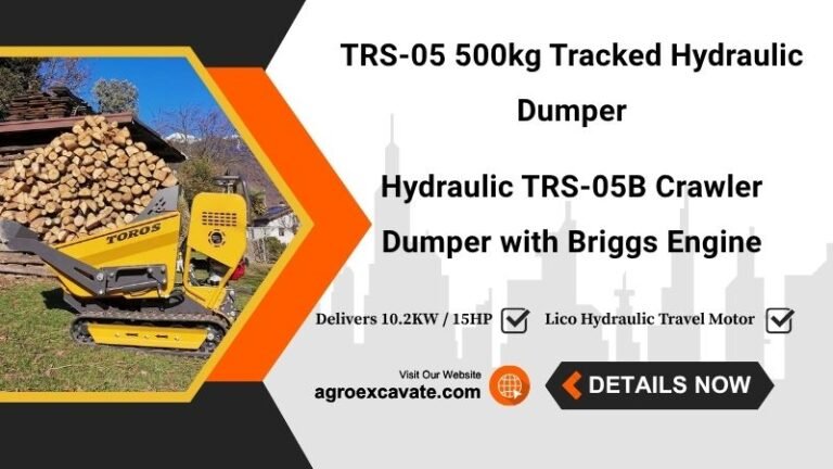 500kg crawler dumper