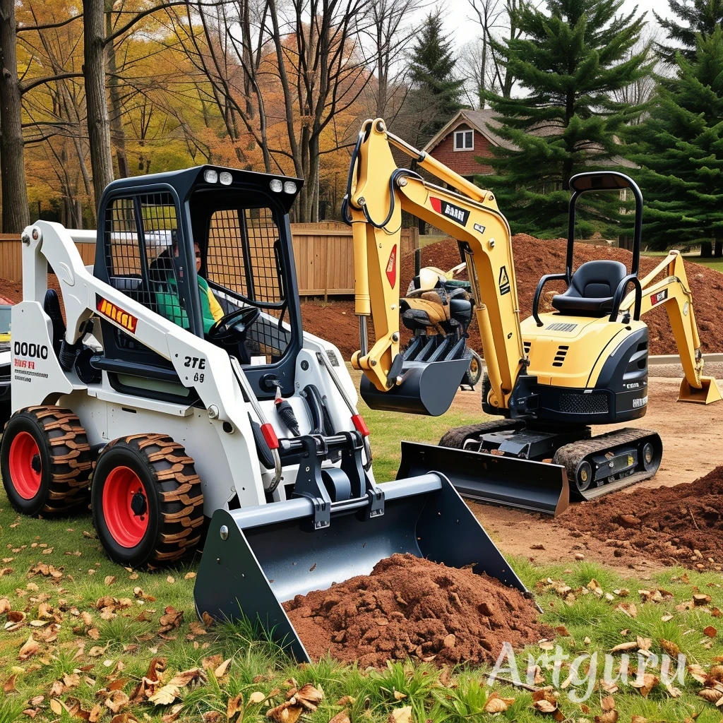 Mini Skid Steer with Backhoe Attachment vs Mini Excavator The Ultimate Compact Equipment Comparison